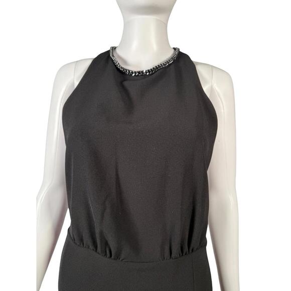 NWT The Kooples Short Black Crepe Dress US Size Medium $345 MRSP - Picture 6 of 11